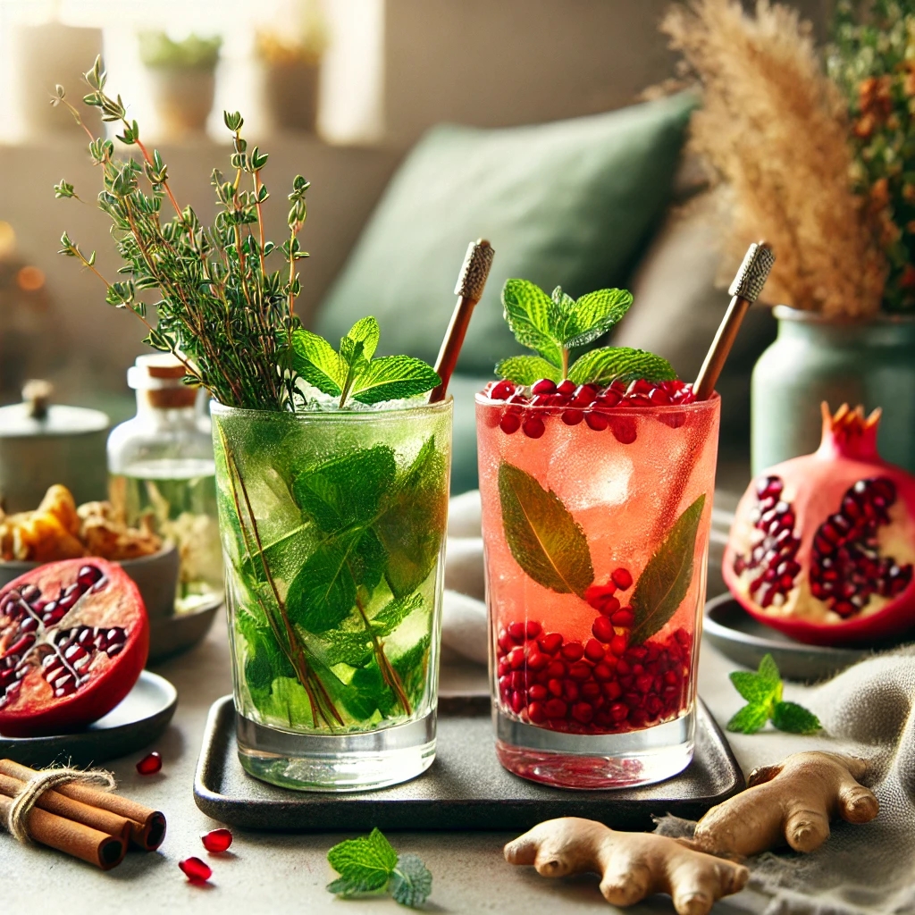 After-Christmas-Detox – Cocktails mit Superfoods und Kräutern