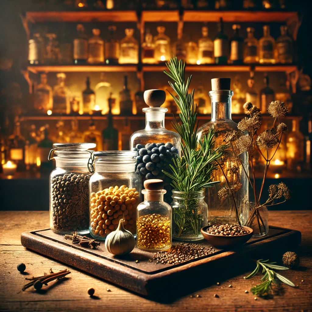 Gin, Botanicals und die geheimnisvollen „Drogen“