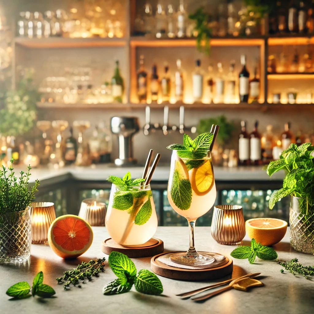 Self-Care Drink mit Lavendel, Zitrone und Kräutern – alkoholfreier Wohlfühl-Cocktail
