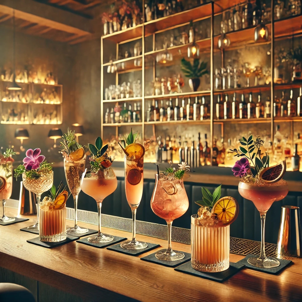 Mocktails für besondere Anlässe – stilvoller alkoholfreier Granatapfel-Cocktail